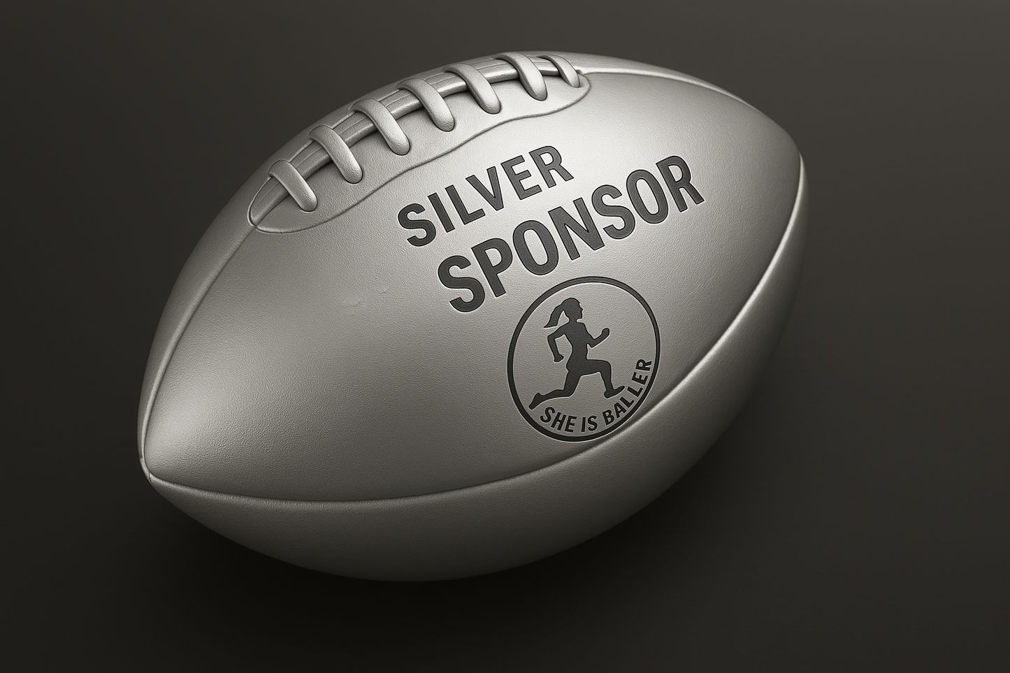 2025 SHE IS A BALLER – Arizona Girls Flag Football SILVER Sponsor (Team Gear + Social Media)