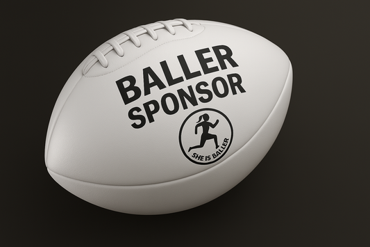 2025 SHE IS A BALLER – Arizona Girls Flag Football Friend of the Team (Donation + Name Listed)